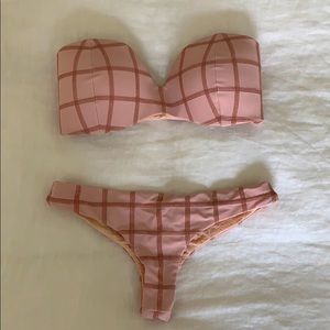 Acacia bikini top and bottoms